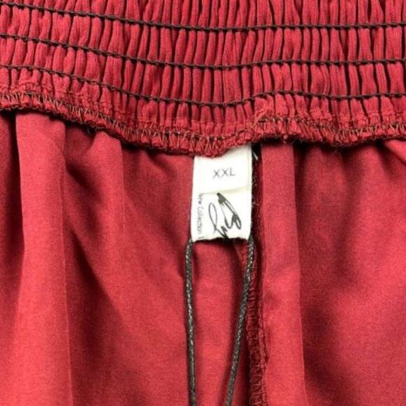 Byinns Open Tie Back Square Neck Lantern LS Elastic Waist Mini Dress SZ XXL:NWT - Picture 16 of 16